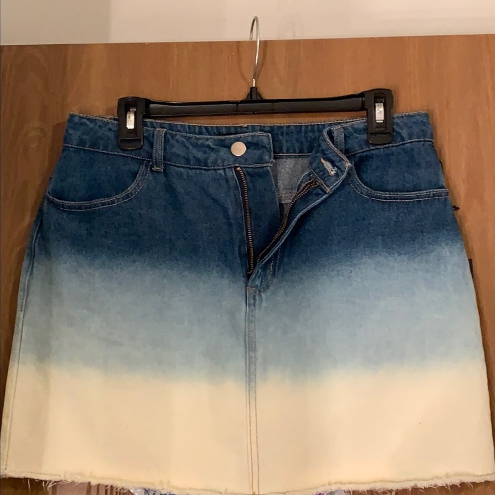 Denim skirt